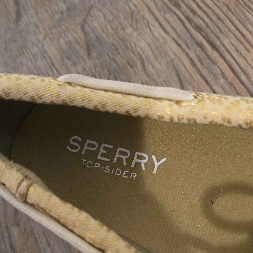 Sperry's Beige and Cream Loafers - Picture 5 of 9
